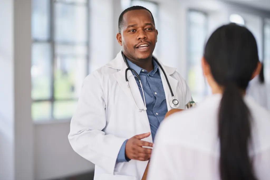 Doctor Consulting Patient
